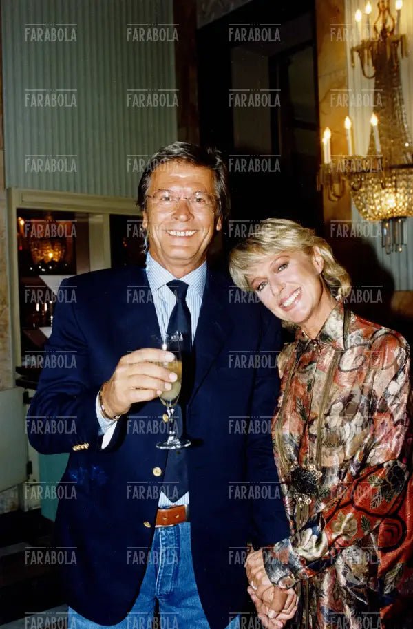 Gianni Brezza e Loretta Goggi, 1997 - Farabola Immagine digitale