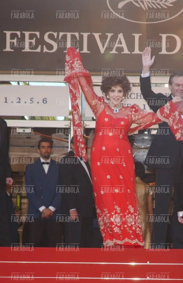 Gina Lollobrigida, Festival di Cannes, 2003 - Farabola Immagine digitale