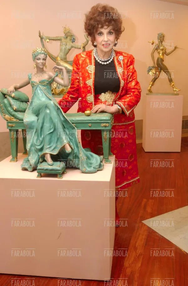 Gina Lollobrigida, Festival di Venezia, 2003 - Farabola Immagine digitale