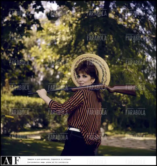 Gina Lollobrigida, Roma, 1967 - Farabola Immagine digitale