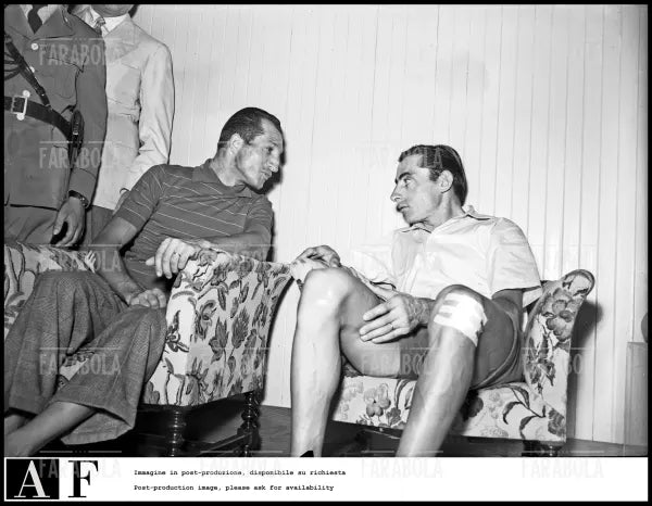 Gino Bartali e Fausto Coppi, Tour de France, 1949 - Farabola Immagine digitale