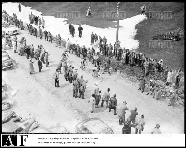 Gino Bartali, Giro d'Italia, 1954 - Farabola Immagine digitale