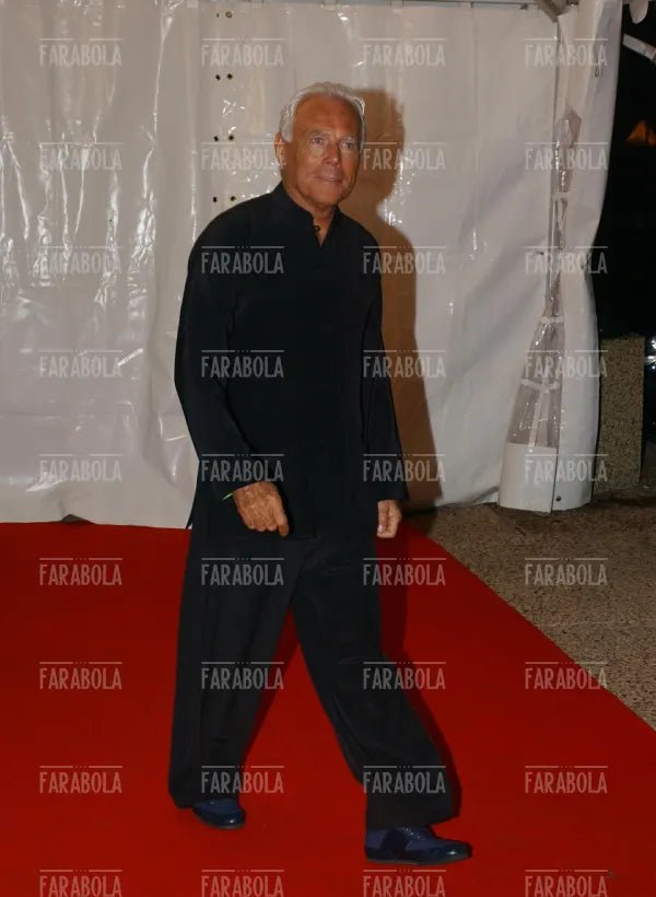 Giorgio Armani, Festival di Cannes, 2002 - Farabola Immagine digitale