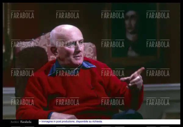 Giovanni Testori, Serata Manzoni, 1985 - Farabola Immagine digitale