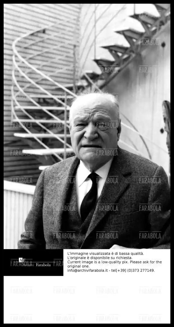 Giuseppe Ungaretti, 1963 - Farabola Immagine digitale