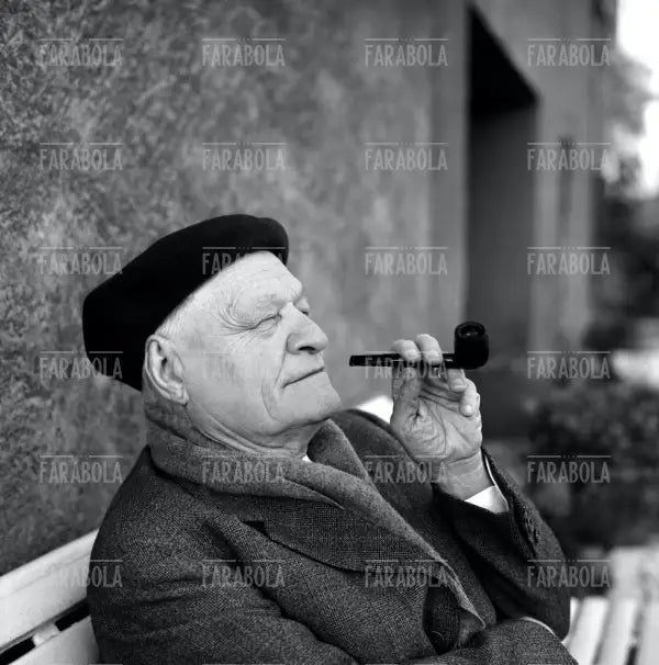 Giuseppe Ungaretti, Roma, 1960 - Farabola Immagine digitale