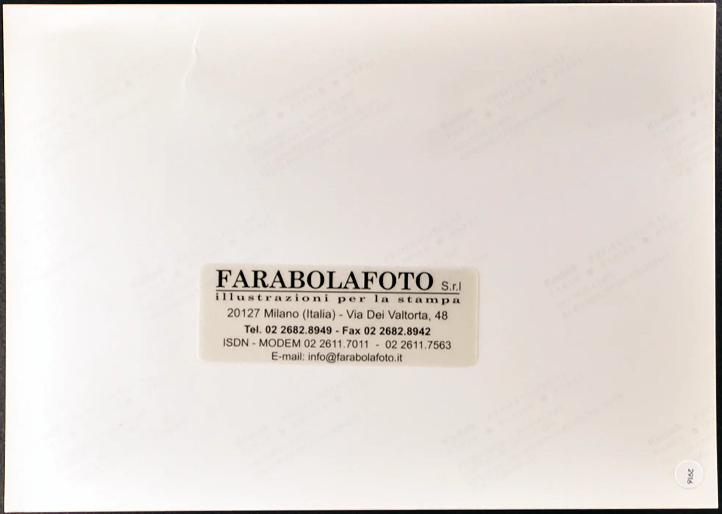Grande Fratello 1 Taricone e Liorni Ft 2916 - Stampa 20x25 cm - Farabola Stampa digitale