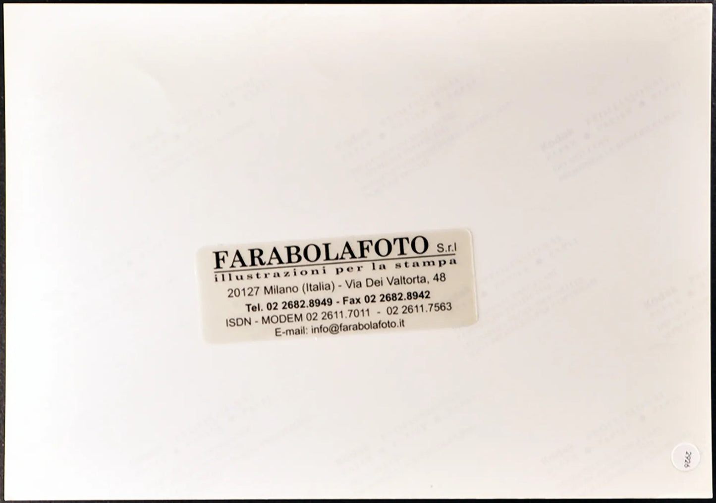 Grande Fratello 1 Taricone e Liorni Ft 2926 - Stampa 20x25 cm - Farabola Stampa digitale