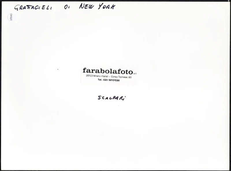 Grattacieli New York anni 90 Ft 37683 - Stampa 24x18 cm - Farabola Stampa ai sali d'argento