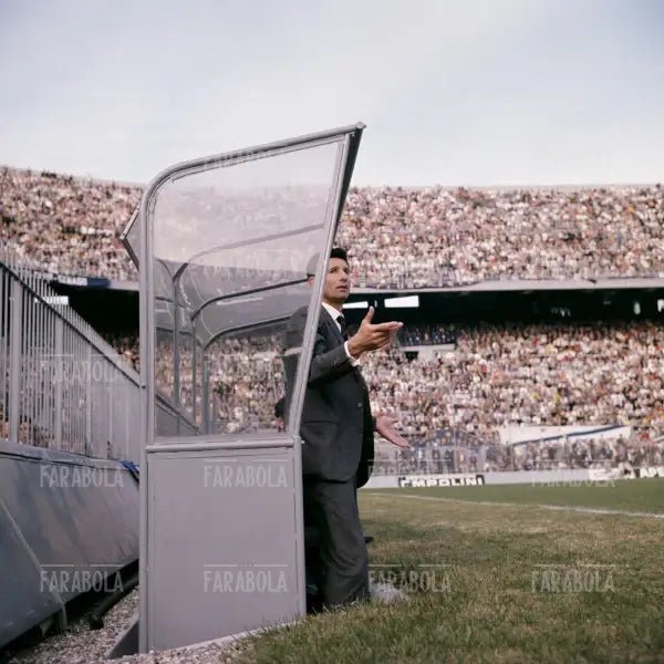 Heriberto Herrera, Inter vs Juventus, 1966 - Farabola Immagine digitale