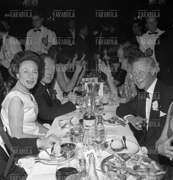 I Duchi di Windsor Edoardo e Wallis Simpson, Parigi, 1962 - Farabola Immagine digitale