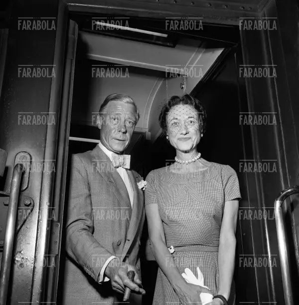 I Duchi di Windsor Edoardo e Wallis Simpson, Portofino, 1951