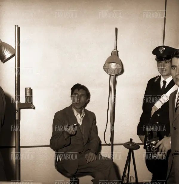 Il bandito Pietro Cavallero, Alessandria, 1967 - Farabola Immagine digitale