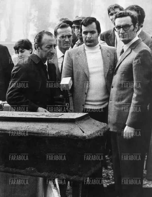 Il commissario Luigi Calabresi e il giudice Gerardo D'Ambrosio, Milano, 1971 - Farabola Immagine digitale