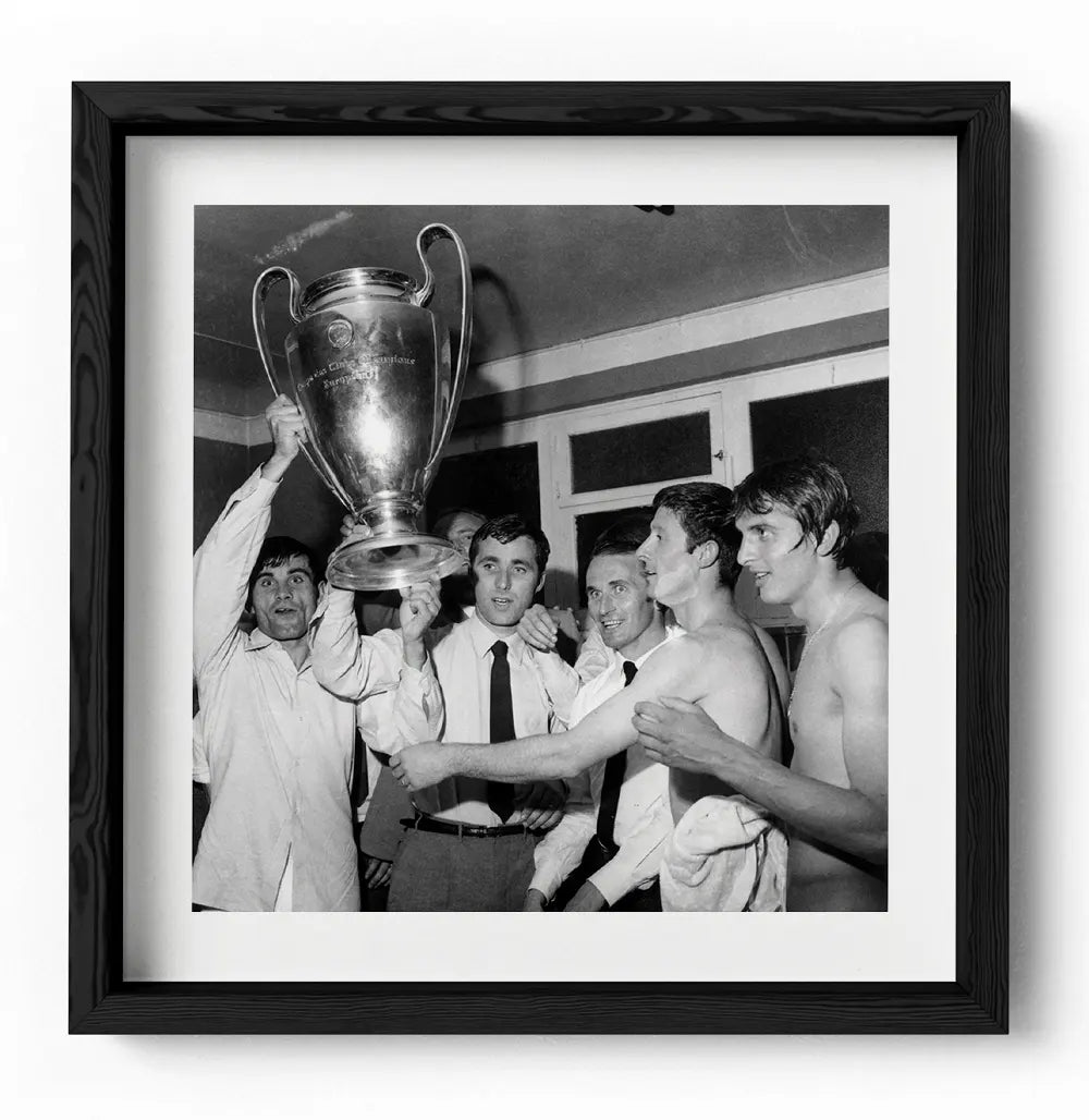 Il Milan vince la Coppa dei Campioni 1969 - Farabola Fotografia