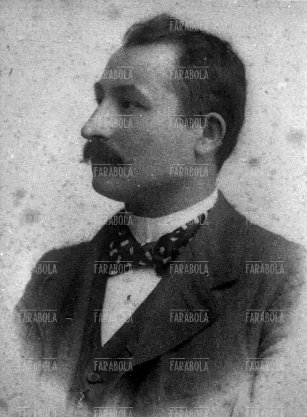 Il padre di Cesare Pavese, primi del Novecento - Farabola Immagine digitale