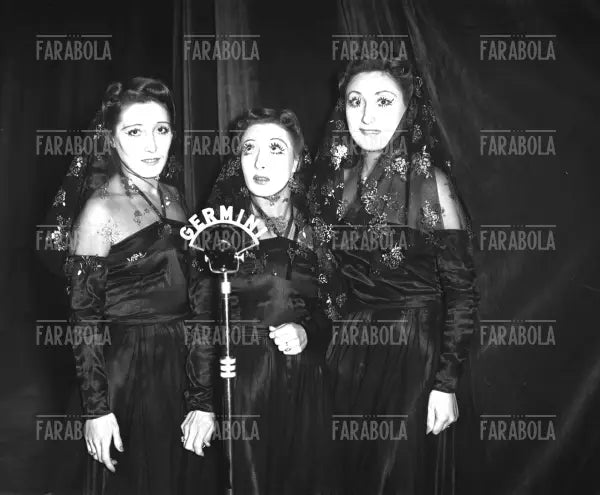 Il trio Lescano, 1941 - Farabola Immagine digitale