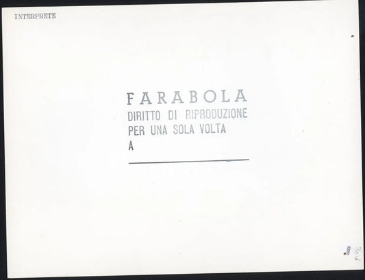 Interprete anni 60 Ft 3220 - Stampa 24x18 cm