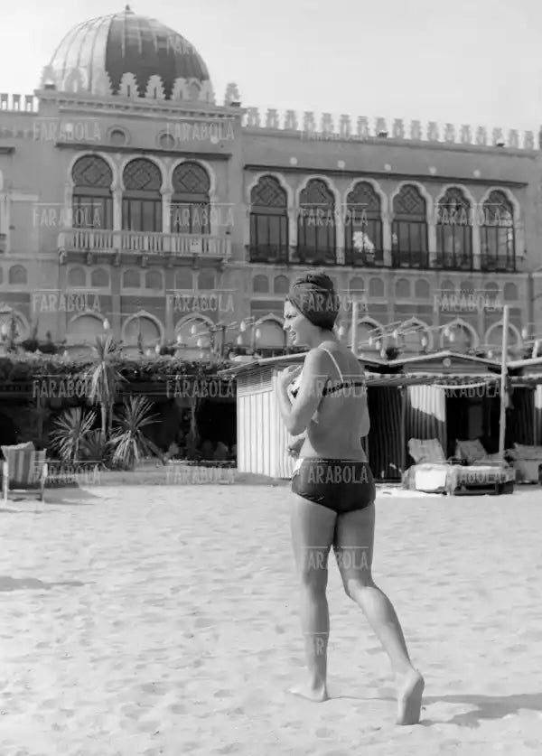 Ira von Furstenber, Festival di Venezia, 1964 - Farabola Immagine digitale