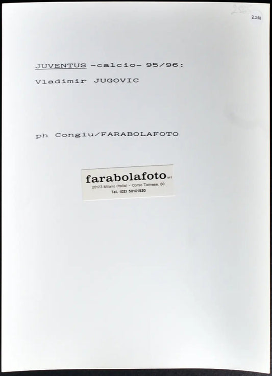 Jugovich Juventus 1996 Ft 2558 - Stampa 24x18 cm - Farabola Stampa ai sali d'argento