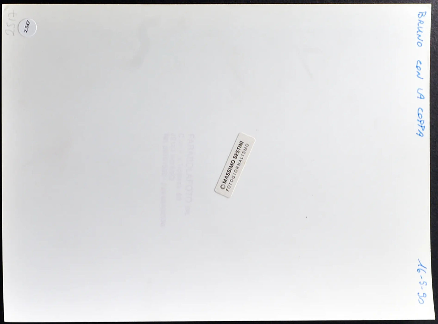Juventus Coppa Uefa 1990 Ft 2547 - Stampa 24x18 cm - Farabola Stampa ai sali d'argento