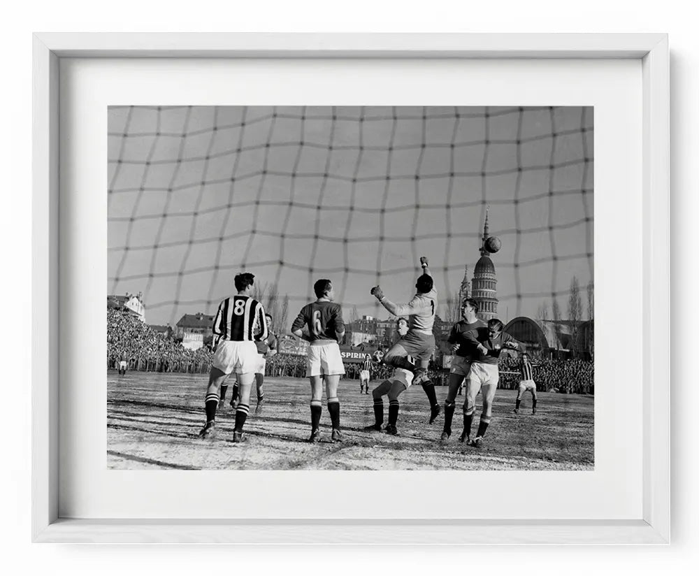 Juventus-Novara, 1952 - Farabola Fotografia