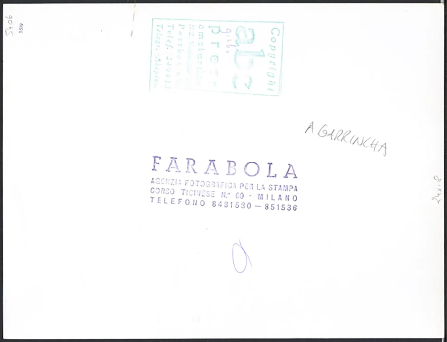 La famiglia di Garrincha anni 60 Ft 5519 - Stampa 24x18 cm - Farabola Stampa ai sali d'argento