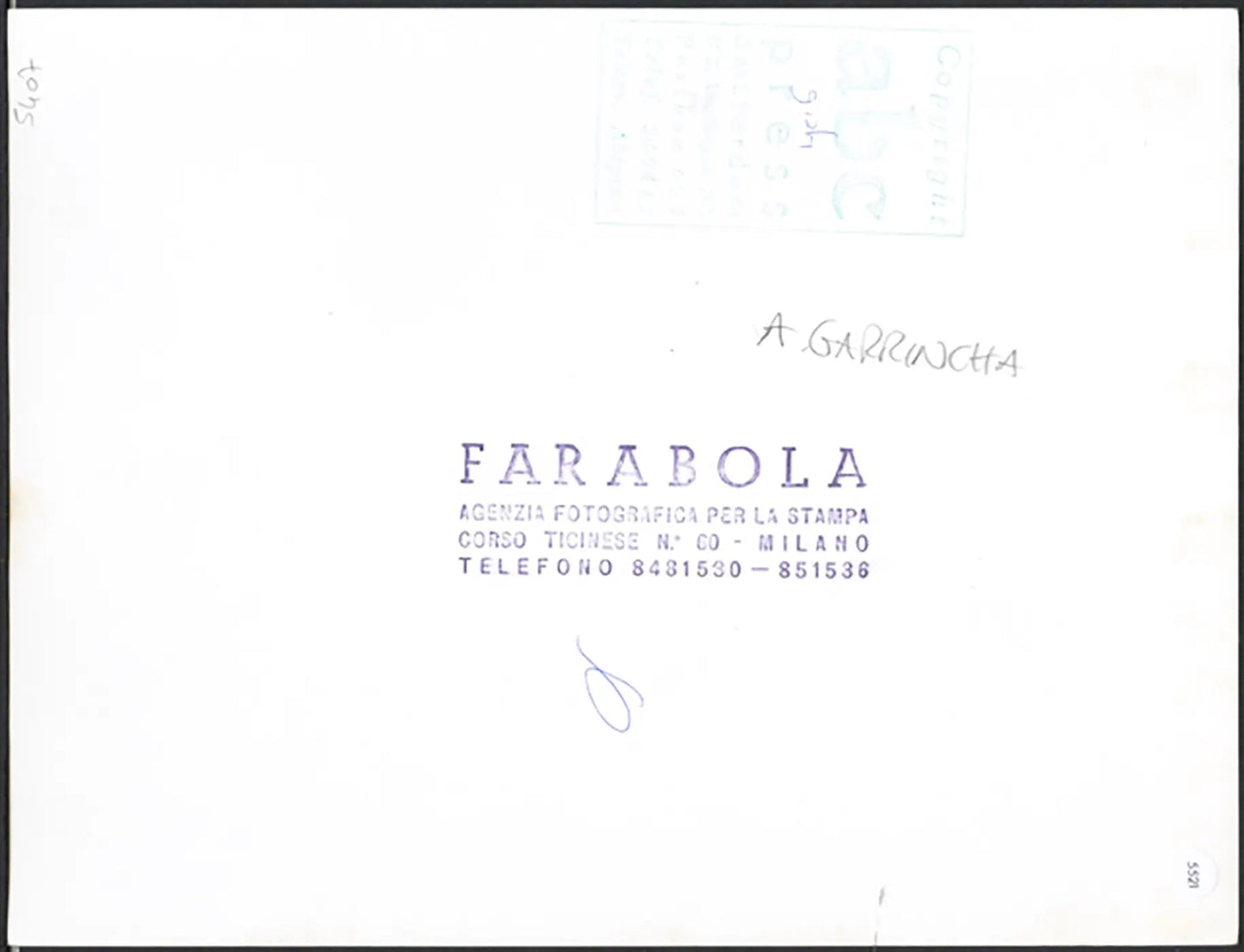 La famiglia di Garrincha anni 60 Ft 5521 - Stampa 24x18 cm - Farabola Stampa ai sali d'argento