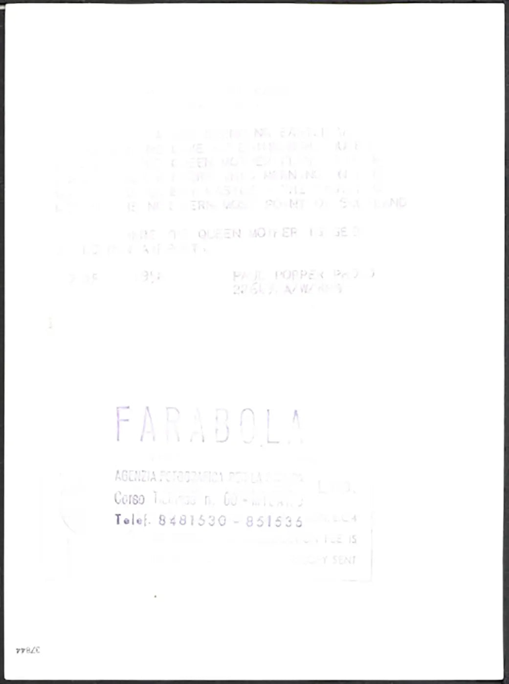 La Regina Madre Regno Unito 1958 Ft 37844 - Stampa 20x15 cm - Farabola Stampa ai sali d'argento