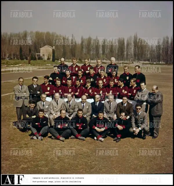 La squadra del Milan, stagione 1962 - 1963 - Farabola Immagine digitale