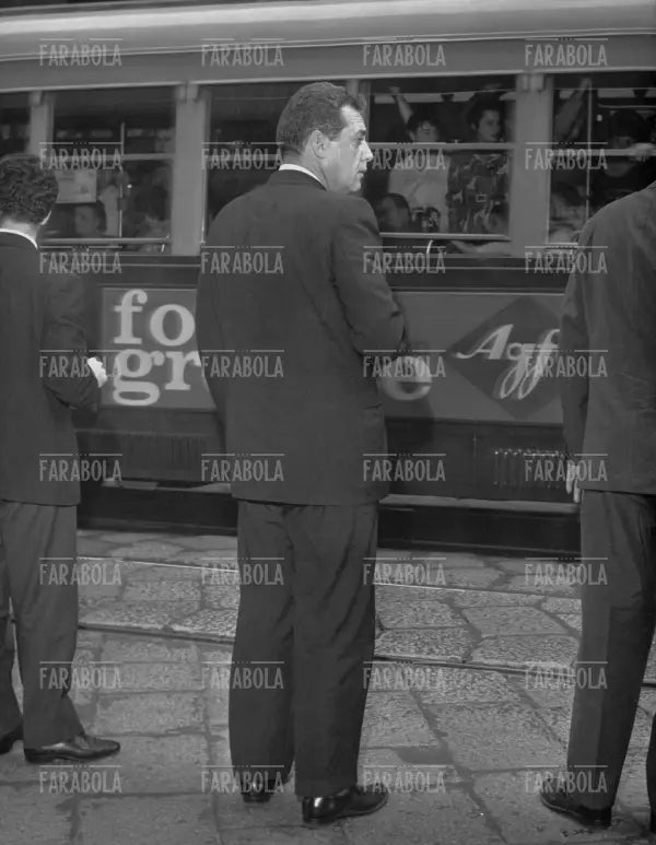 L'attore Raymond Burr, Milano, 1961 - Farabola Immagine digitale
