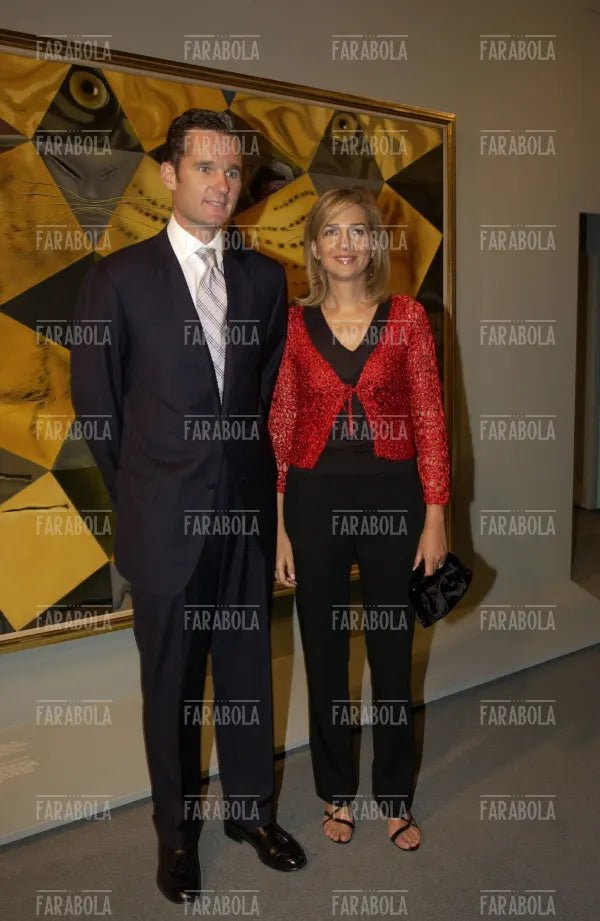L'infanta Elena di Spagna e il marito Jaime de Marichalar, Festival di Venezia, 2004 - Farabola Immagine digitale