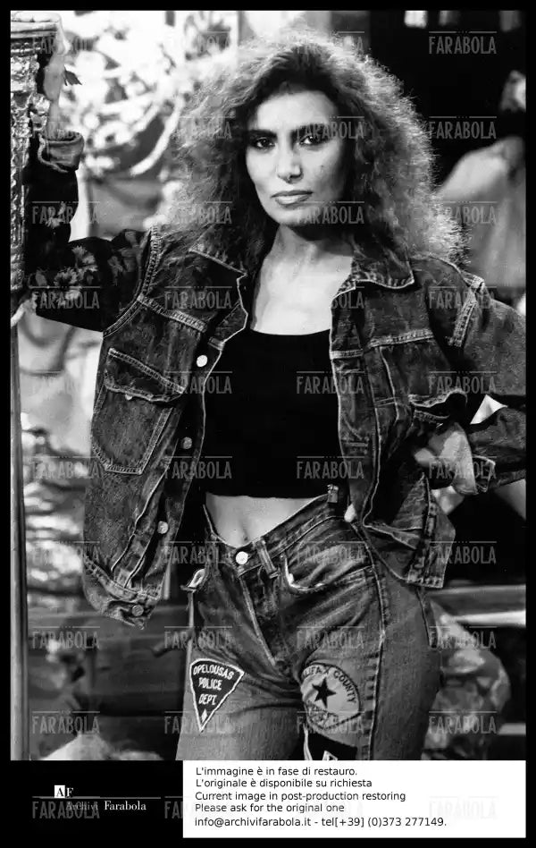 Loredana Bertè, anni 80 - Farabola Immagine digitale