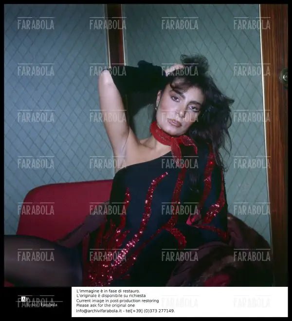 Loredana Bertè, Festival di Sanremo, 1975 - Farabola Immagine digitale