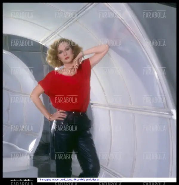 Loretta Goggi, Il bello della diretta, 1986 - Farabola Immagine digitale