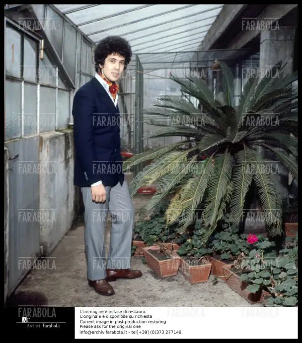 Lucio Battisti, anni 60 - Farabola Immagine digitale