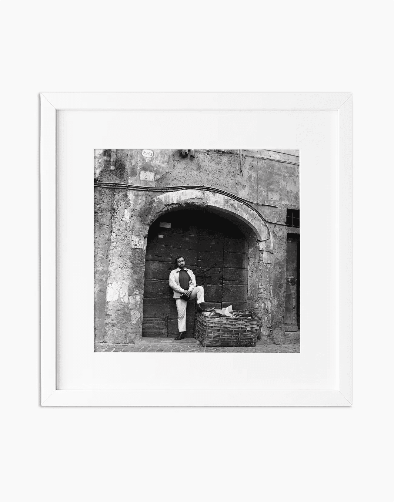 Lucio Dalla, Roma 1965 - Farabola WhiteWall App Product