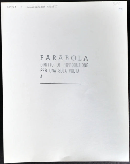 Magazziniere metalli anni 60 Ft 2843 - Stampa 21x27 cm - Farabola Stampa ai sali d'argento