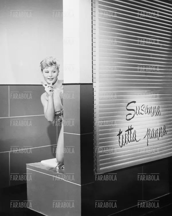 Marisa Allasio in una scena del film Susanna tutta panna, 1957 - Farabola Immagine digitale