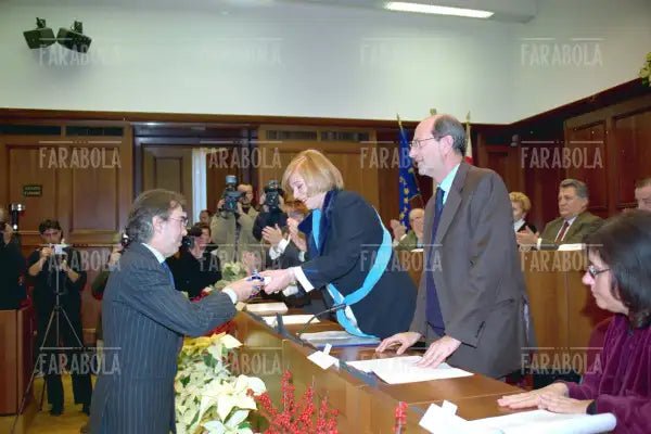 Massimo Moratti, Premio Isimbardi, 2001 - Farabola Immagine digitale