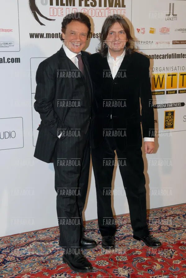 Massimo Ranieri e Gianni Togni, Festival di Monte Carlo, Monaco, 2006 - Farabola Immagine digitale