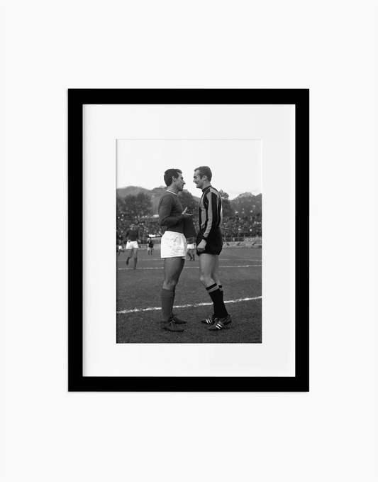 Mazzola e Picchi, Inter-Varese 1967 - Farabola WhiteWall App Product
