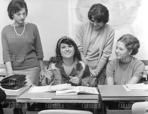 Milena Cantù, ex fidanzata di Adriano Celentano, 1965 - Farabola Immagine digitale