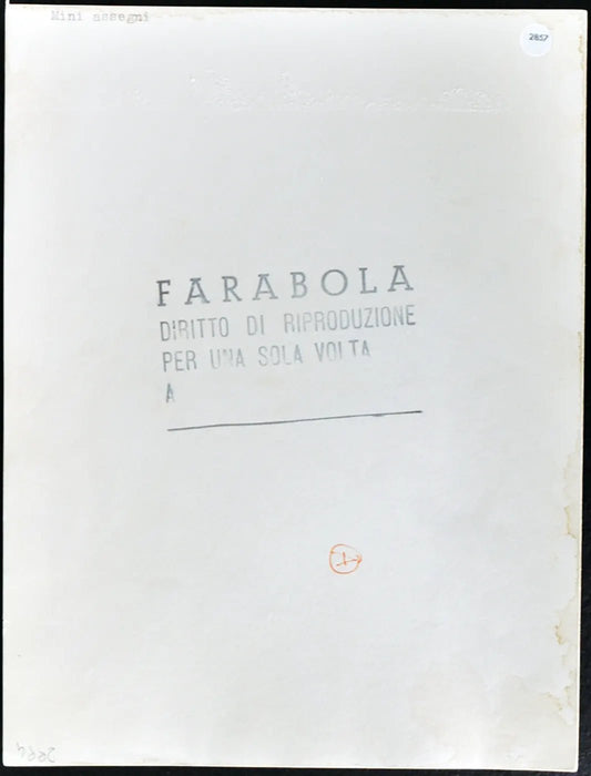 Mini assegni anni 50 Ft 2857 - Stampa 24x18 cm - Farabola Stampa ai sali d'argento