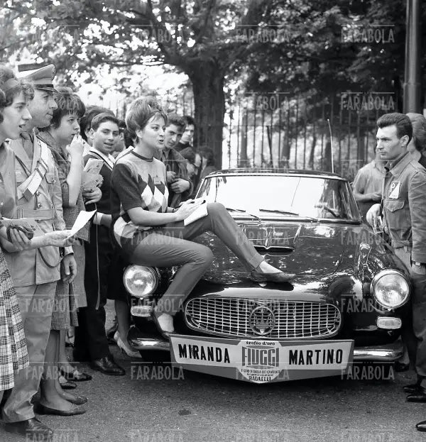 Miranda Martini al Cantagiro, Milano, 1962 - Farabola Immagine digitale