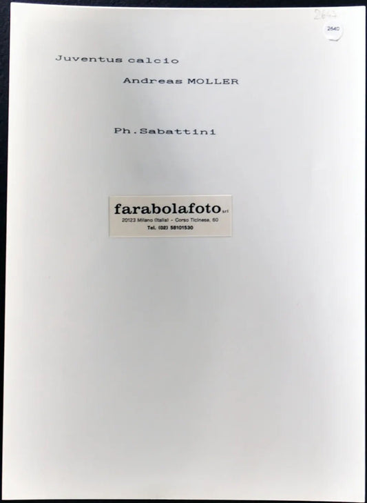 Moeller Juventus 1992-1993 Ft 2640 - Stampa 24x18 cm - Farabola Stampa ai sali d'argento