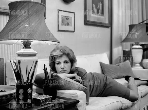 Monica Vitti, Roma, 1960 - Farabola Immagine digitale