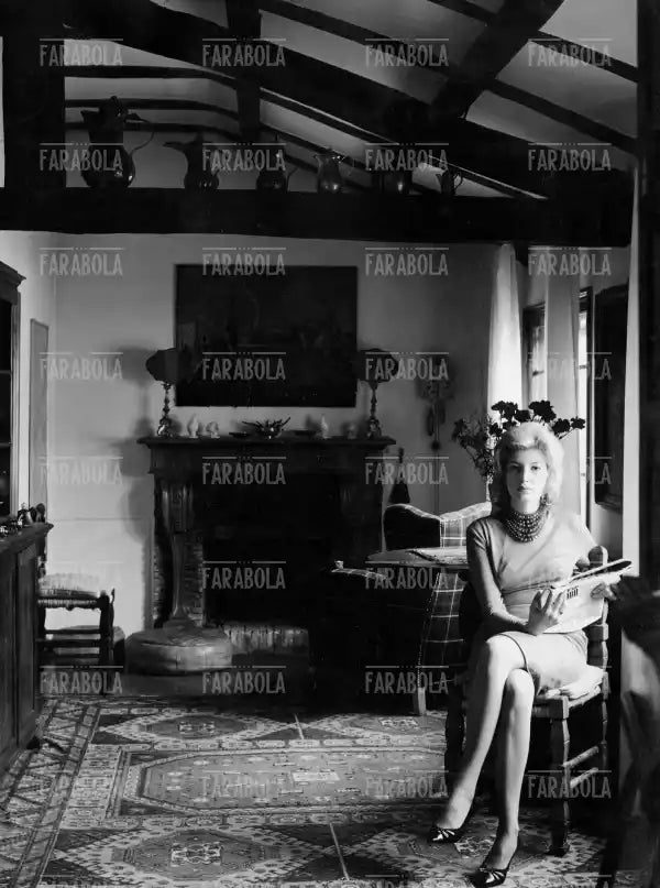 Monica Vitti, Roma, 1960 - Farabola Immagine digitale