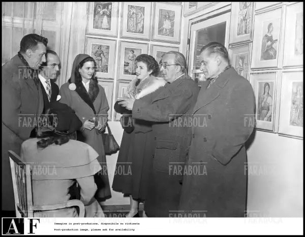 Mostra in onore di Miss Italia Lucia Bos?, 1947 - Farabola Immagine digitale