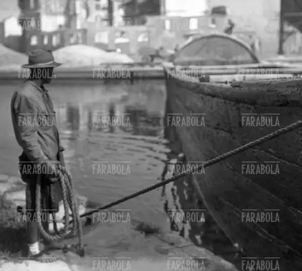 Naviglio, Milano, 1948 - Farabola Immagine digitale